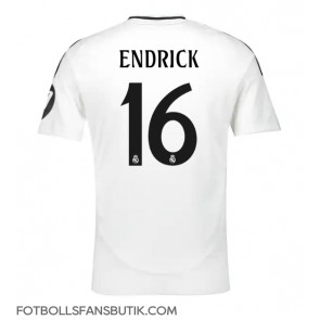 Real Madrid Endrick #16 Replika Hemmatröja 2024-25 Kortärmad